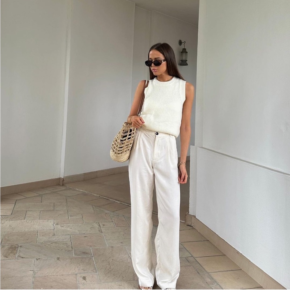 NWT Zara Wide Leg Trousers